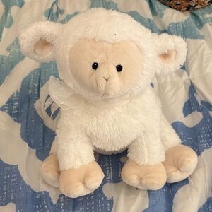 Plush White Lamb Toy